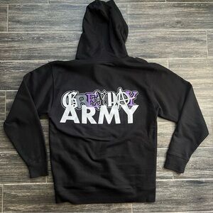 EXCLUSIVE Grey Day Army Hoodie